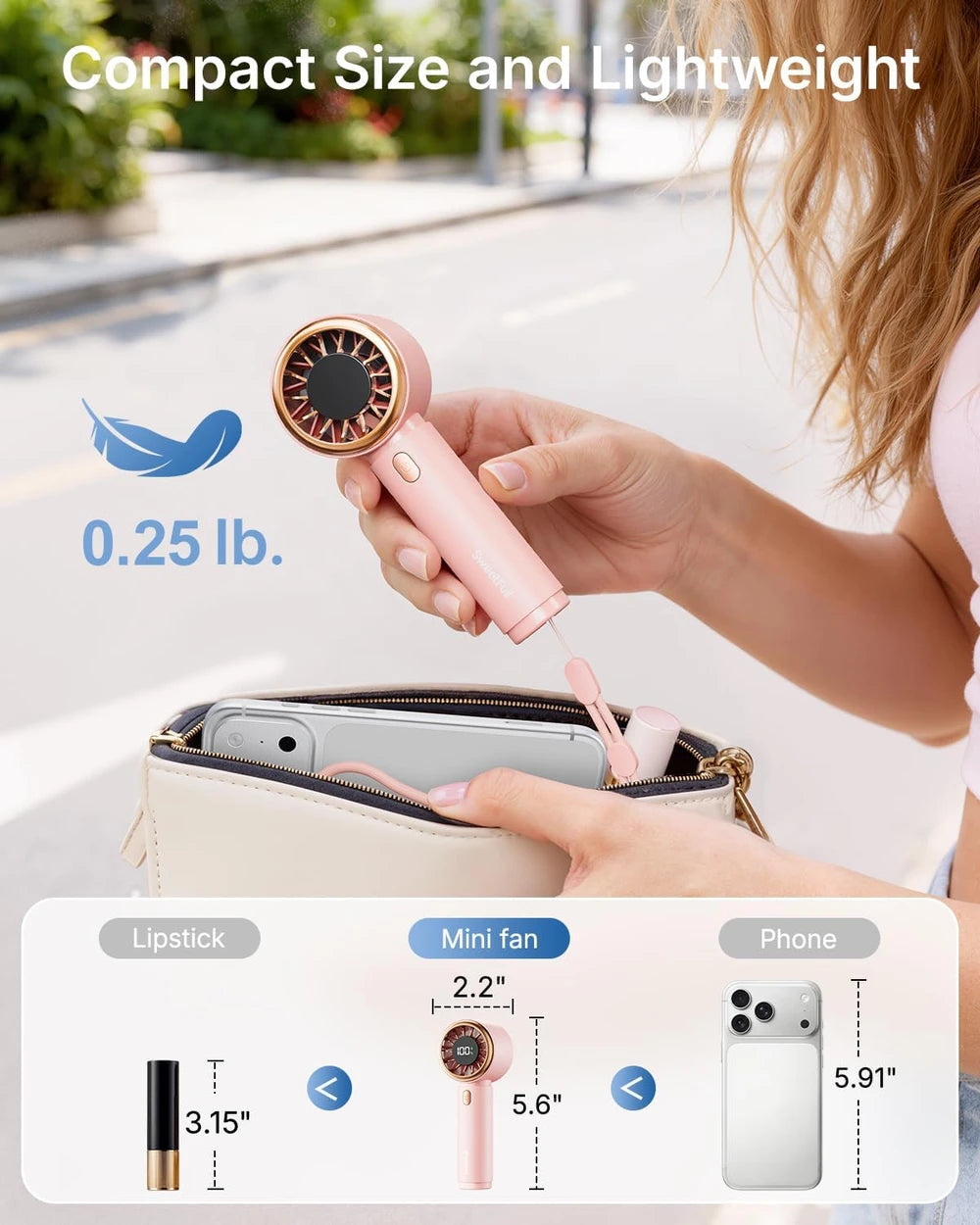 Portable Handheld Turbo Fan