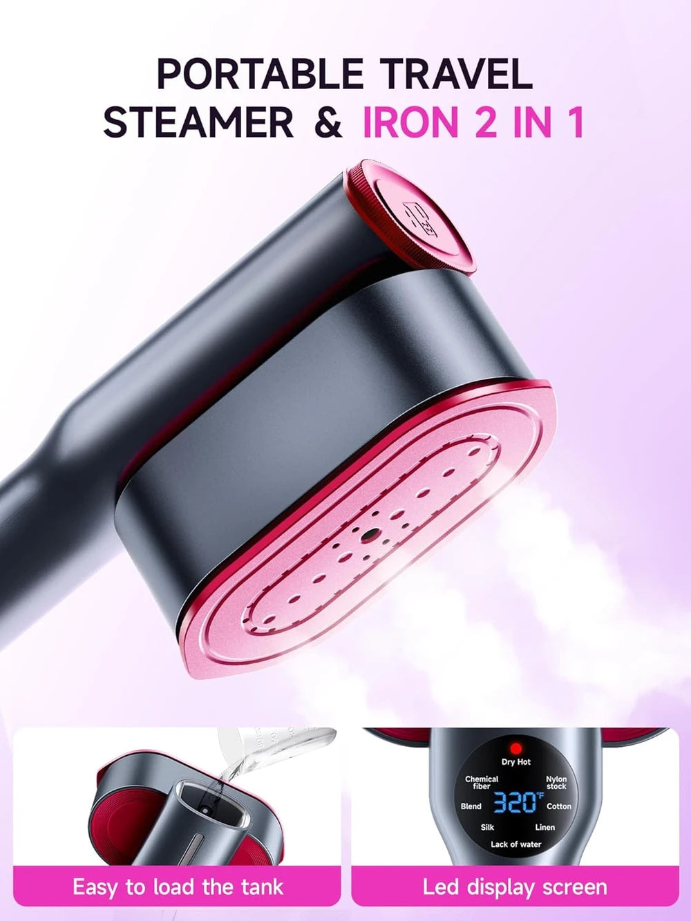 DRFLASH Portable Garment Steamer